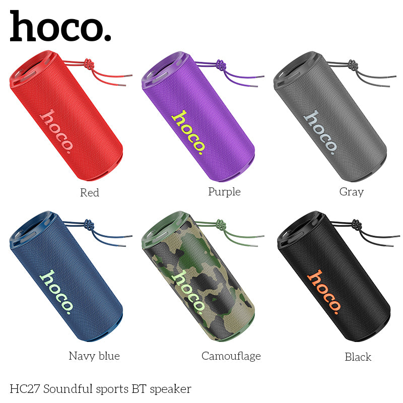 Hoco Bluetooth 5.3 Portable Wireless Speaker Vocal HC27 Hoco Bluetooth 5.3 Portable Wireless Speaker Vocal HC27